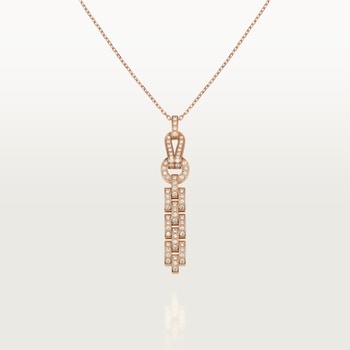 Agrafe pendant, paved  Agrafe pendant, paved