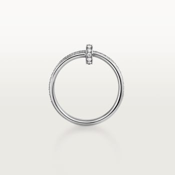 Juste un Clou ring, double, half-paved Juste un Clou ring, double, half-paved