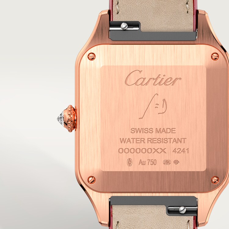 Cartier santos dumont 2024 or rose