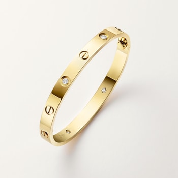 #LOVE# bracelet, classic model, 4 diamonds #LOVE# bracelet, classic model, 4 diamonds
