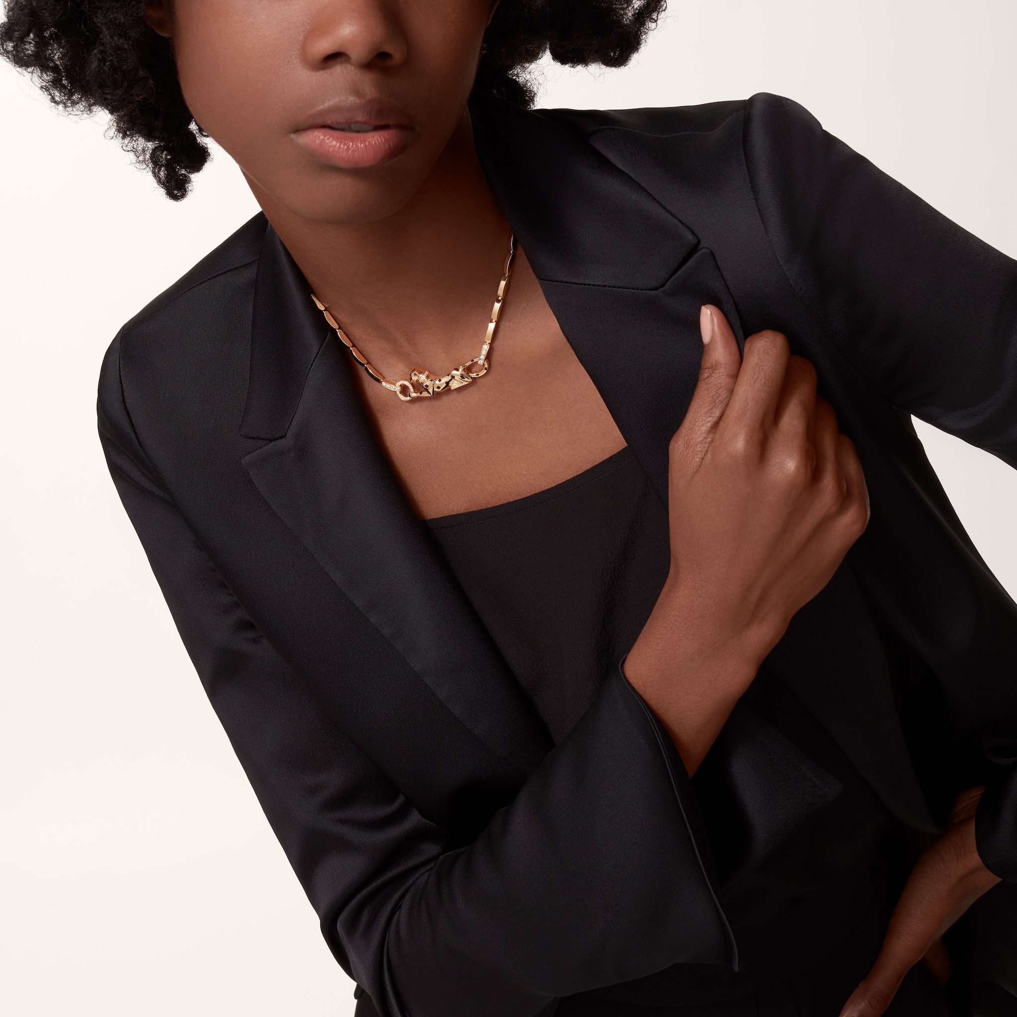 Panth&egrave;re de Cartier pendant, diamonds