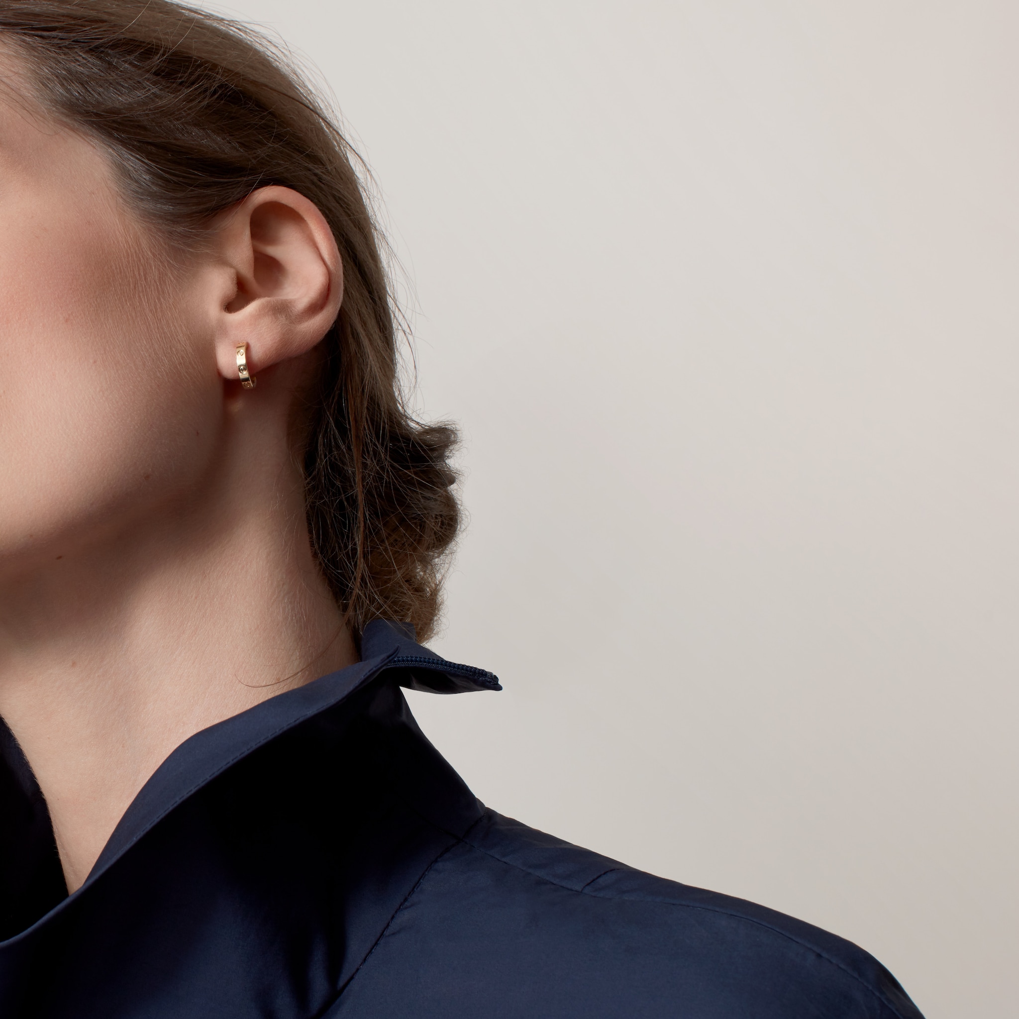 #LOVE# hoop earrings, small model