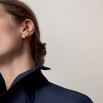 #LOVE# hoop earrings, small model #LOVE# hoop earrings, small model