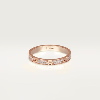 Cartier diamond pave love ring Clearance