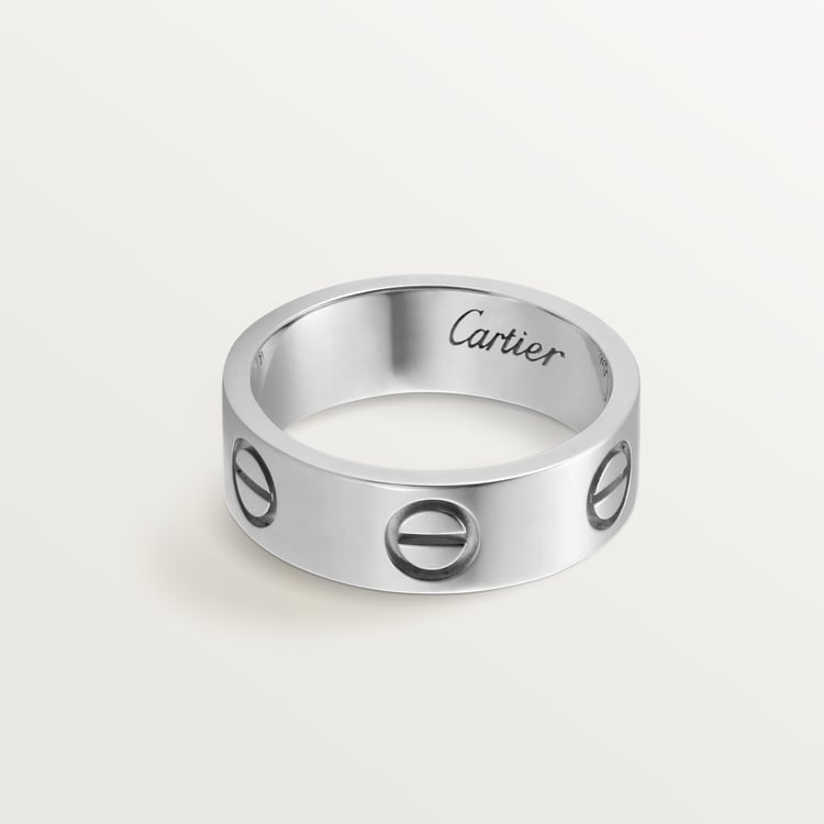 Silver love ring Outlet