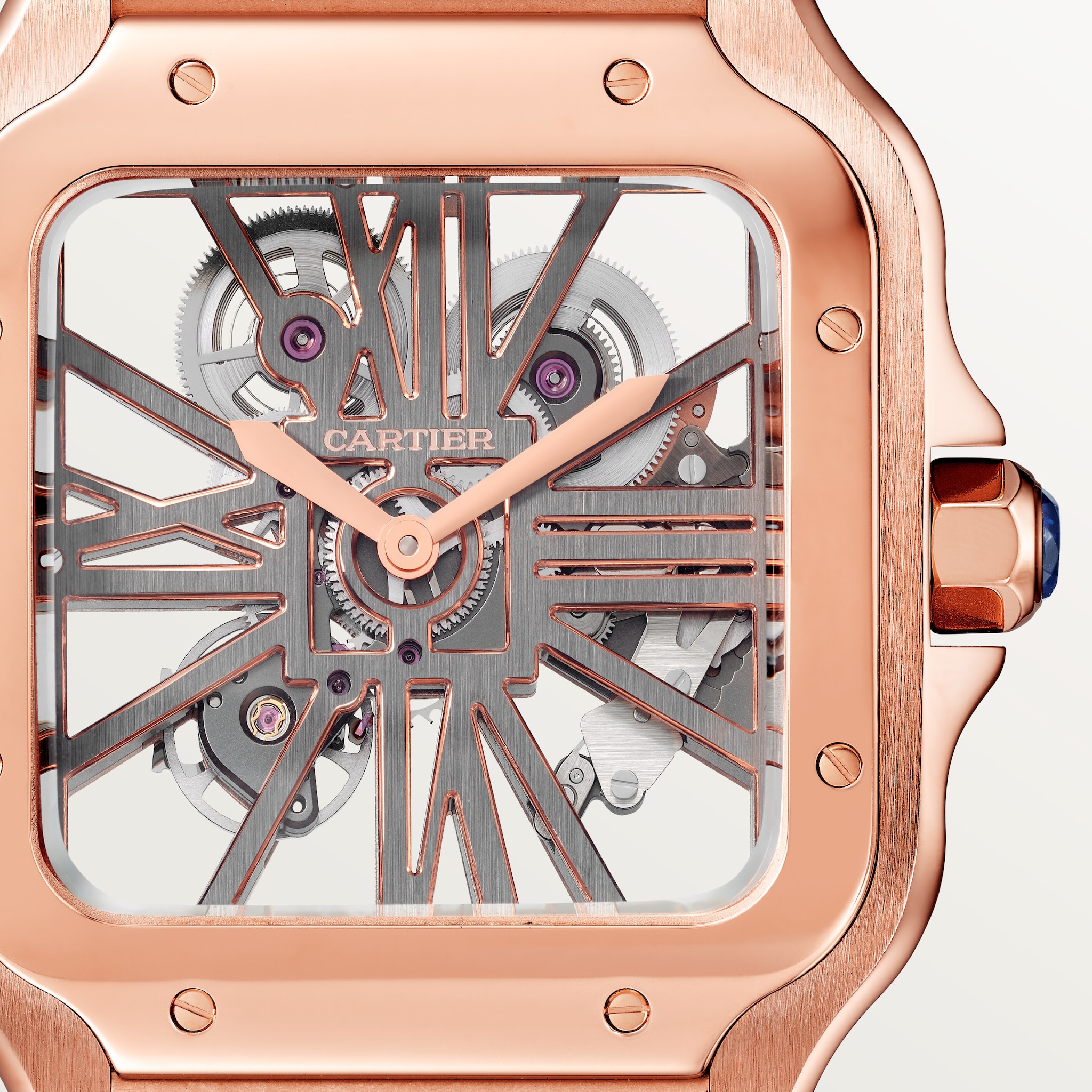 8 صورة ،ساعة "سانتوس دو كارتييه" تتميّز بهيكلية مرئية