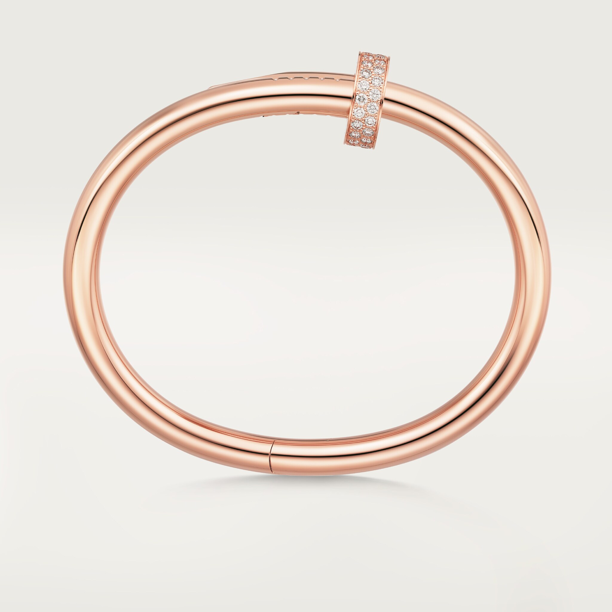 Juste un Clou bracelet, large model, diamonds, image 7