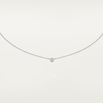 Silver cartier necklace best sale