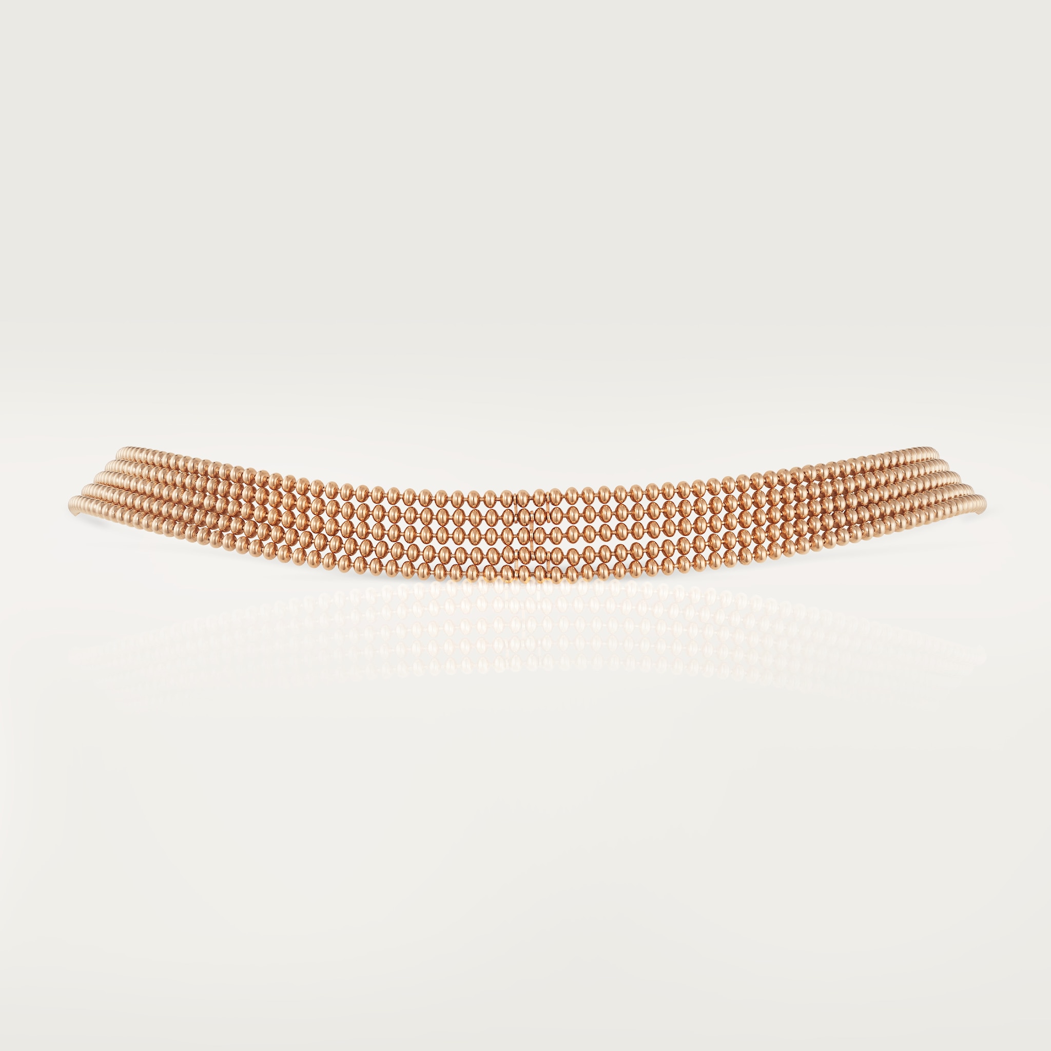 Collier Agrafe, petit mod&egrave;le, semi-pav&eacute;, image 3