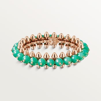 Clash de Cartier bracelet, chrysoprase, extra-large model Clash de Cartier bracelet, chrysoprase, extra-large model