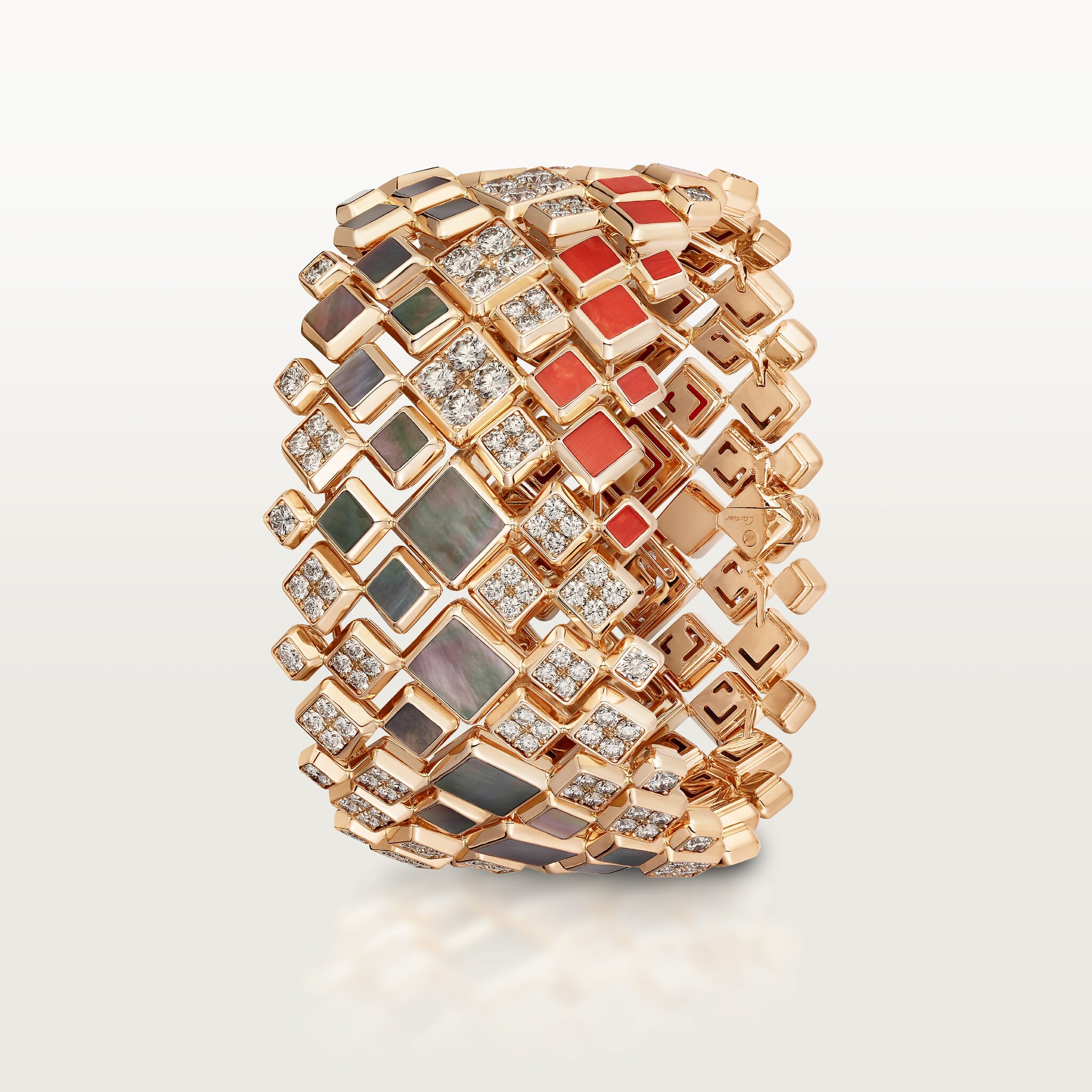 سوار "[سور]ناتوريل"، مرجان، مرن، مرصوف 