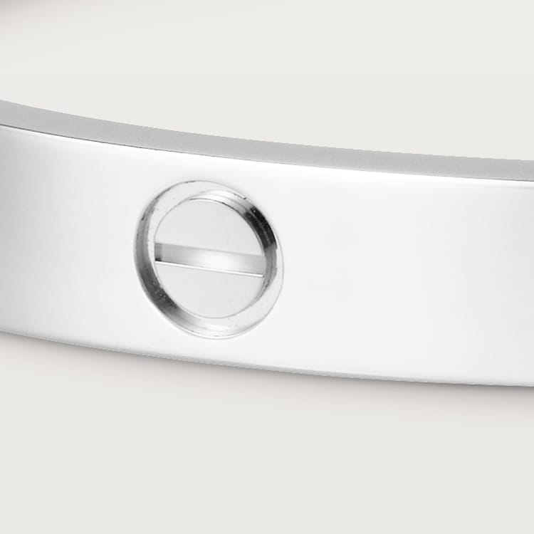 Cartier love bracelet white gold price best sale