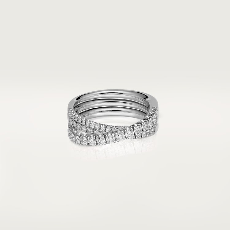 CRN4753200 Etincelle de Cartier ring White gold diamonds Cartier