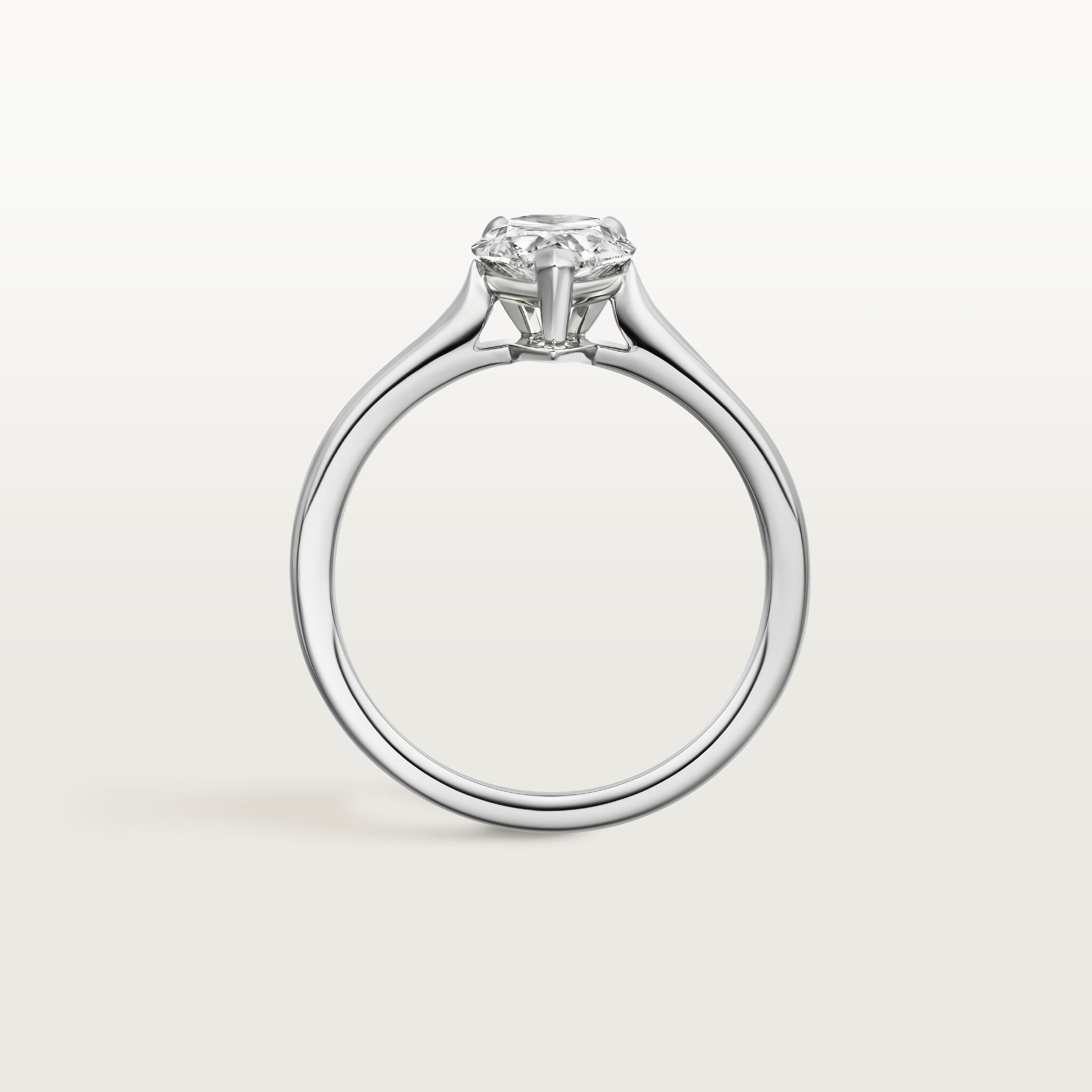 1895 solitaire, pear-shaped diamond, image 7