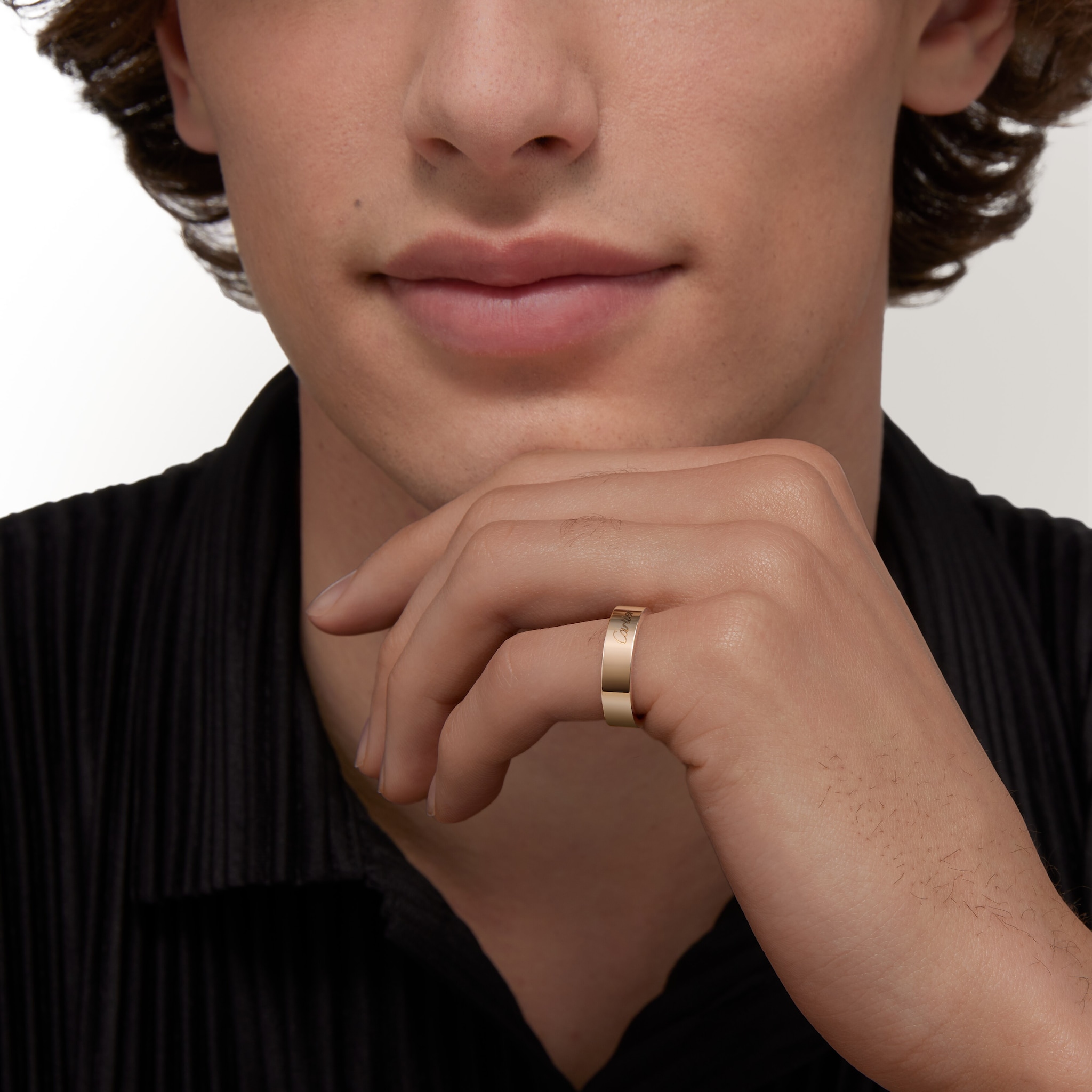 C de Cartier wedding ring, 5 mm width