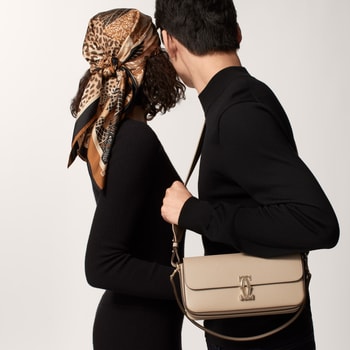 90 scarf, Woman with a Panther 90 scarf, Woman with a Panther