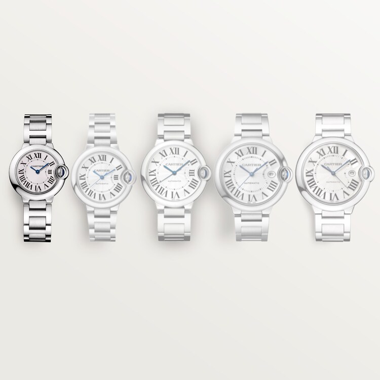 CRW69010Z4 Ballon Bleu de Cartier watch 28mm quartz movement steel Cartier