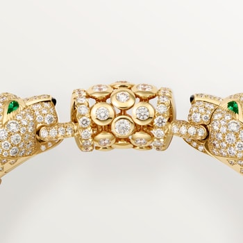 Panthère de Cartier bracelet, paved Panthère de Cartier bracelet, paved