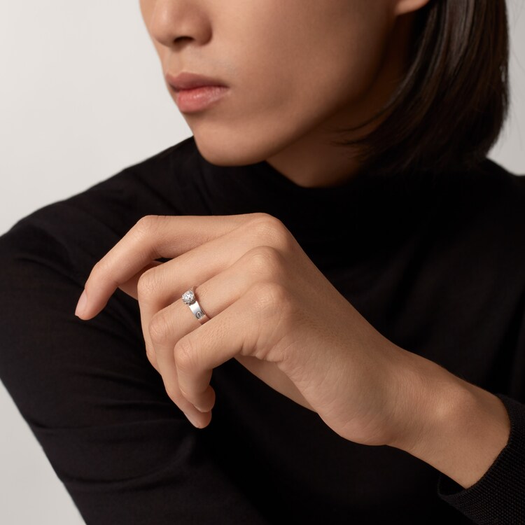 CRN4723700 LOVE Solitaire White gold diamond Cartier