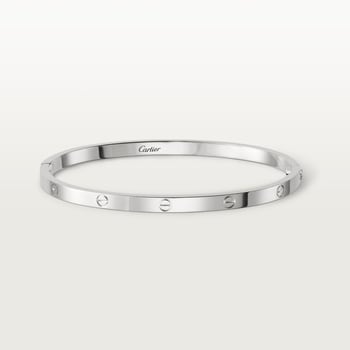 Silver 2025 screw bracelet