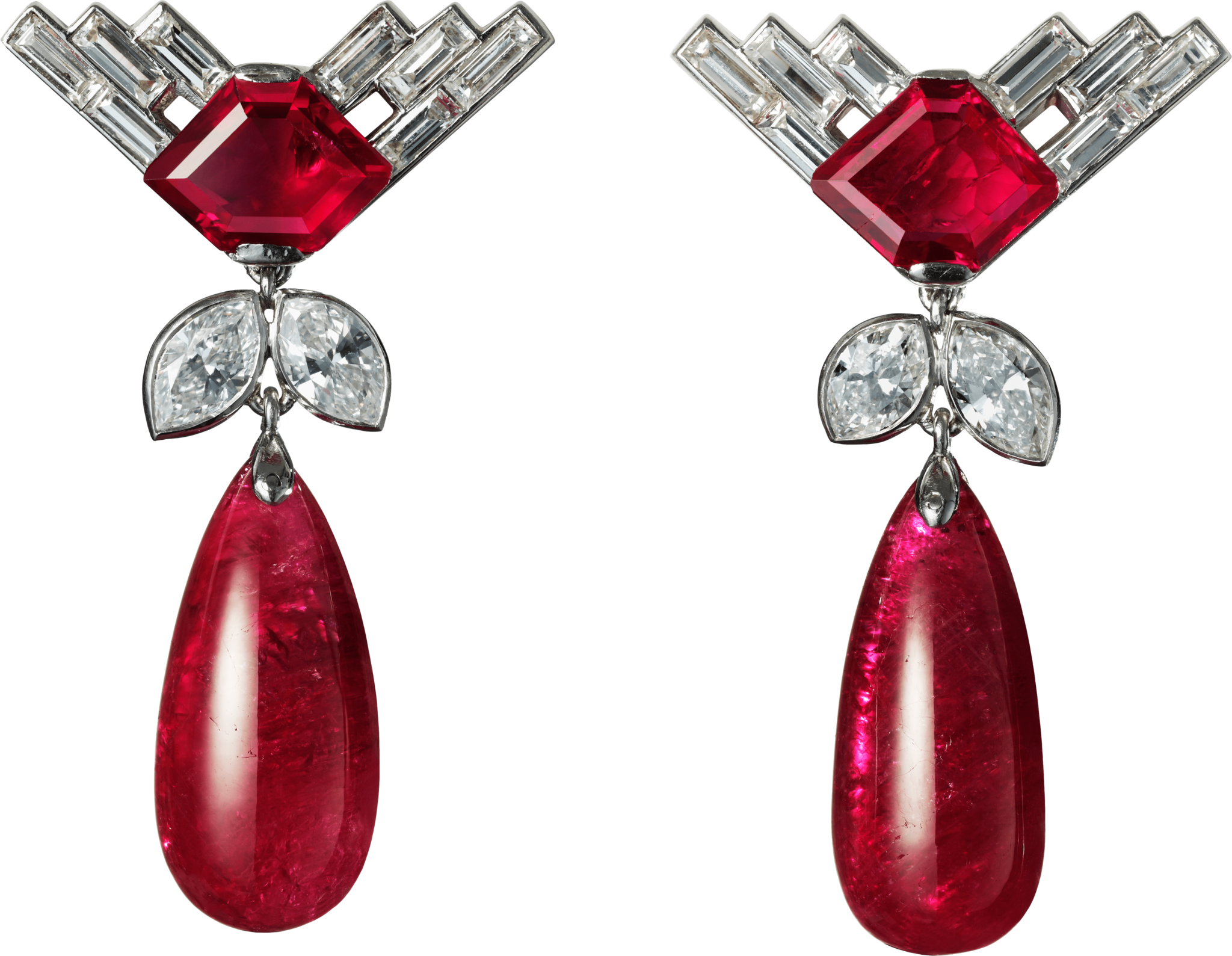 Antique piece earrings, image 1