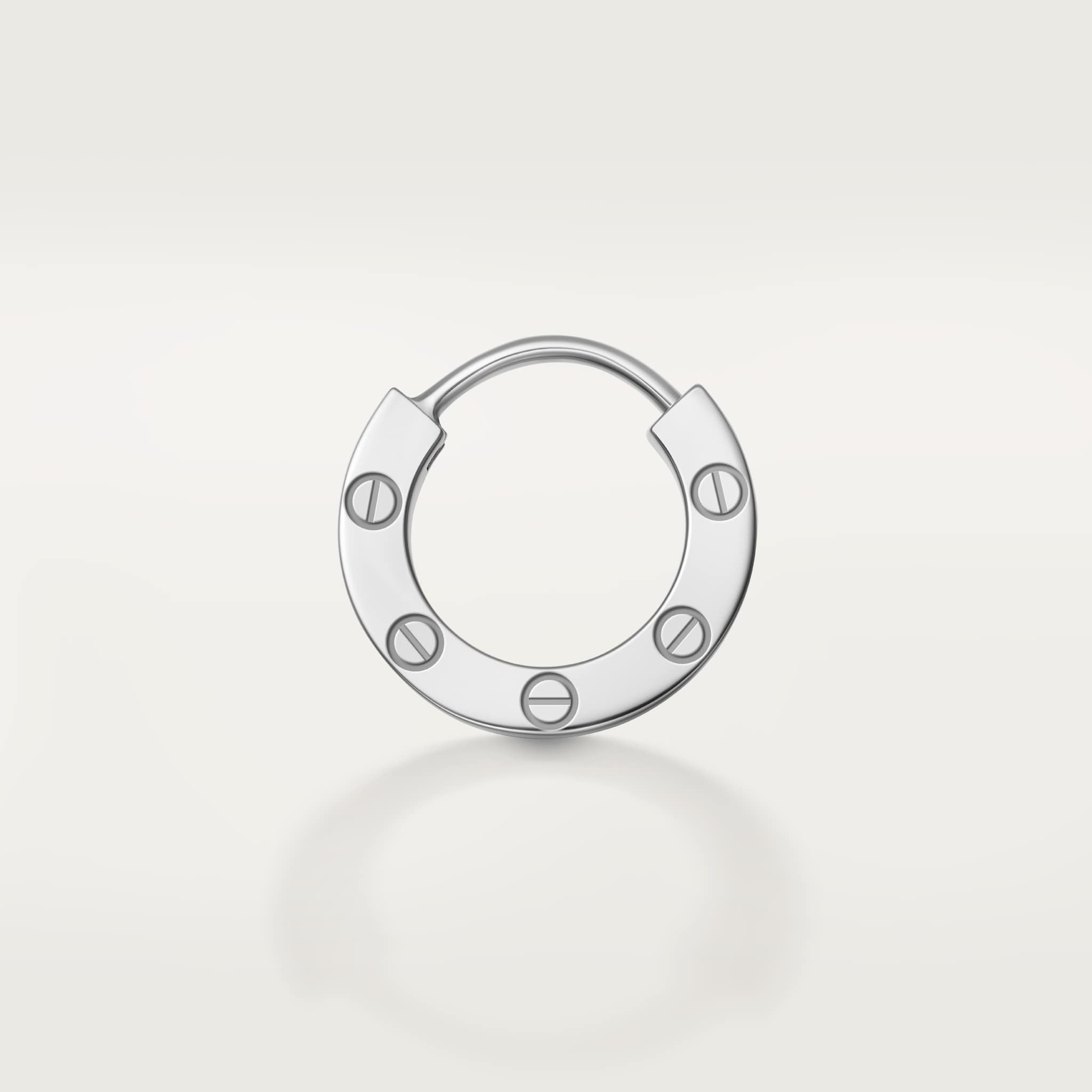 CRB8301424 LOVE single earring White gold, diamond Cartier