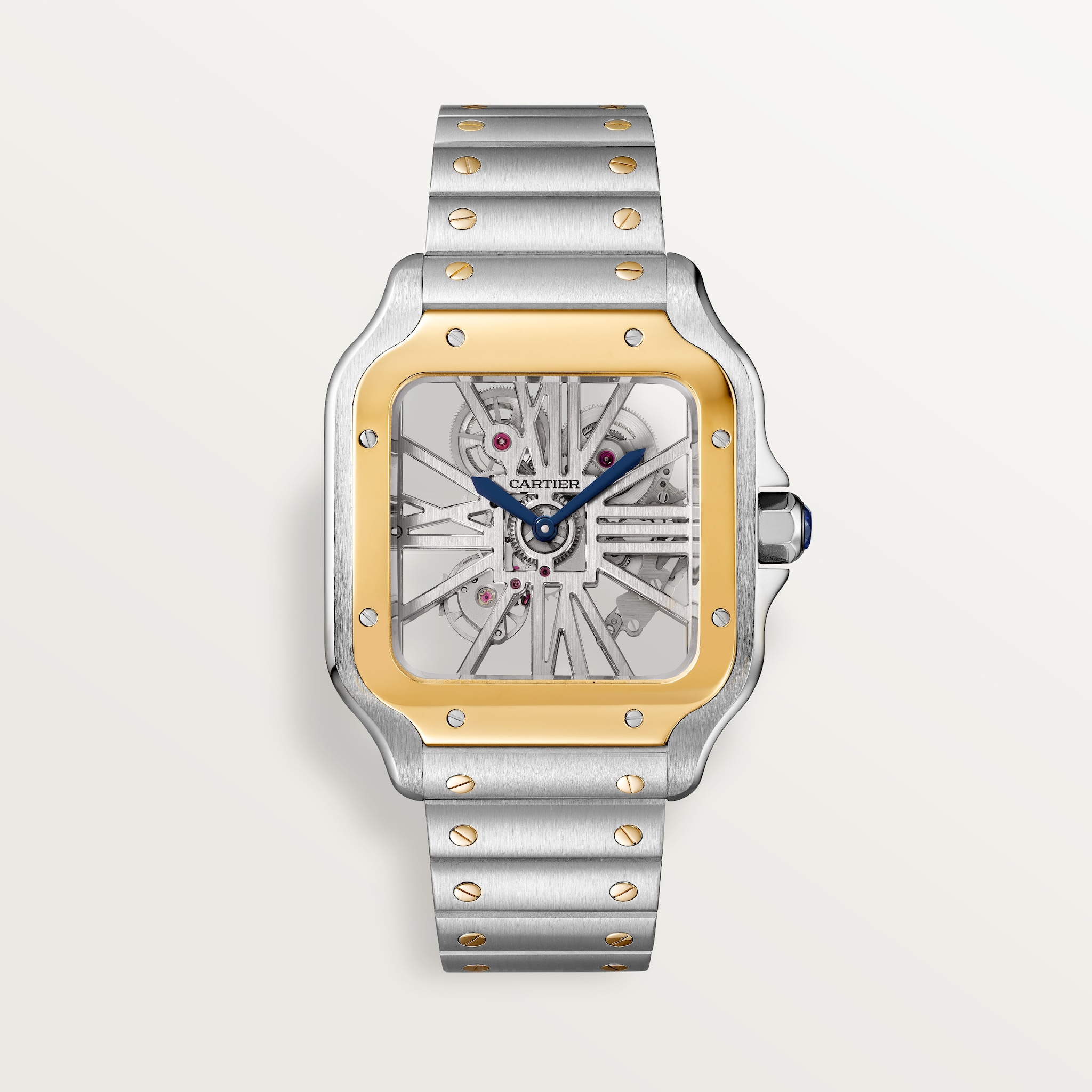 Santos de Cartier skeleton watch, image 1