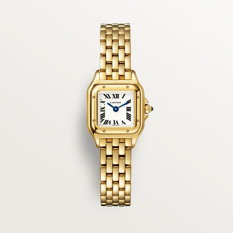 Cartier vintage gold best sale watch
