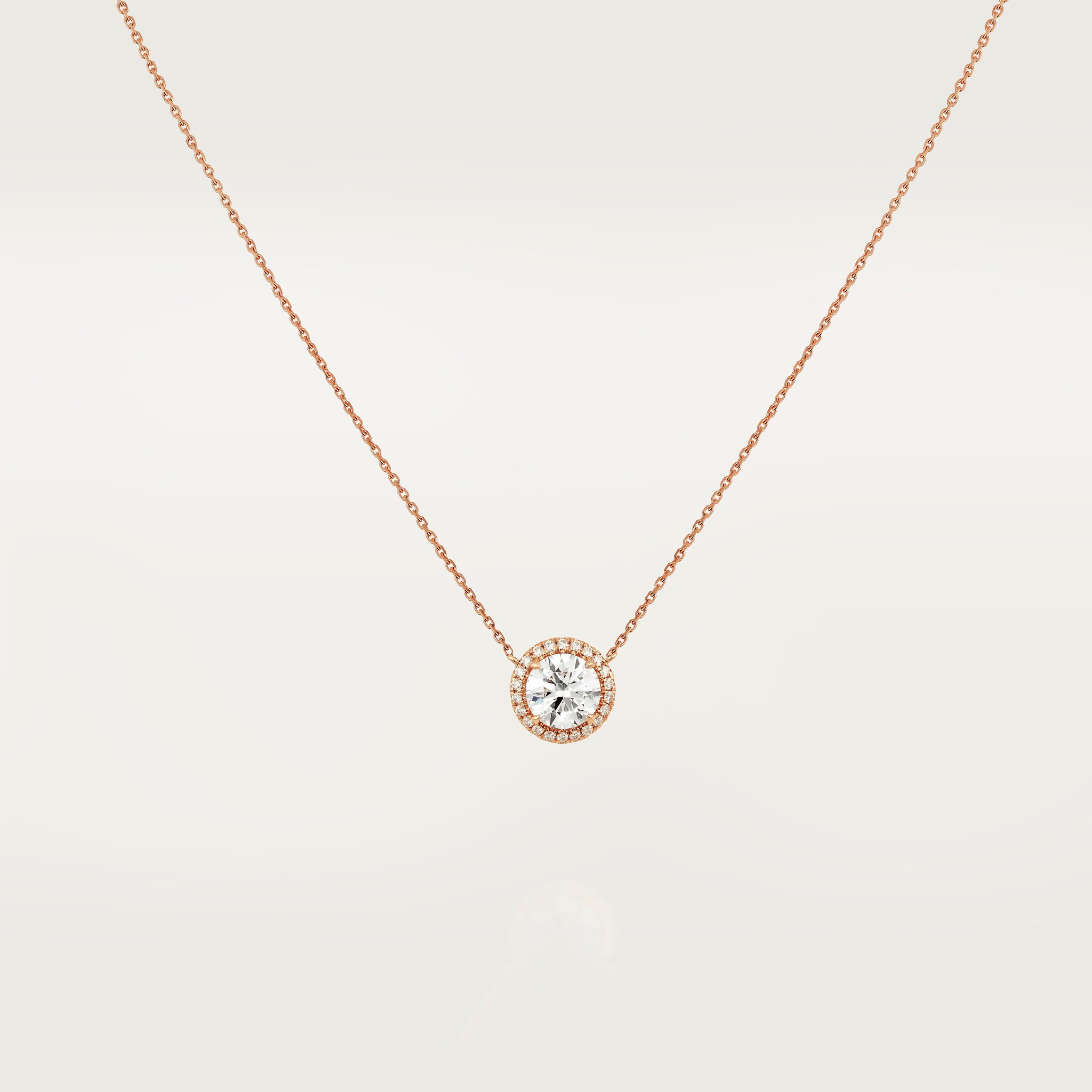 Cartier Destin&eacute;e pendant, diamond, paved 