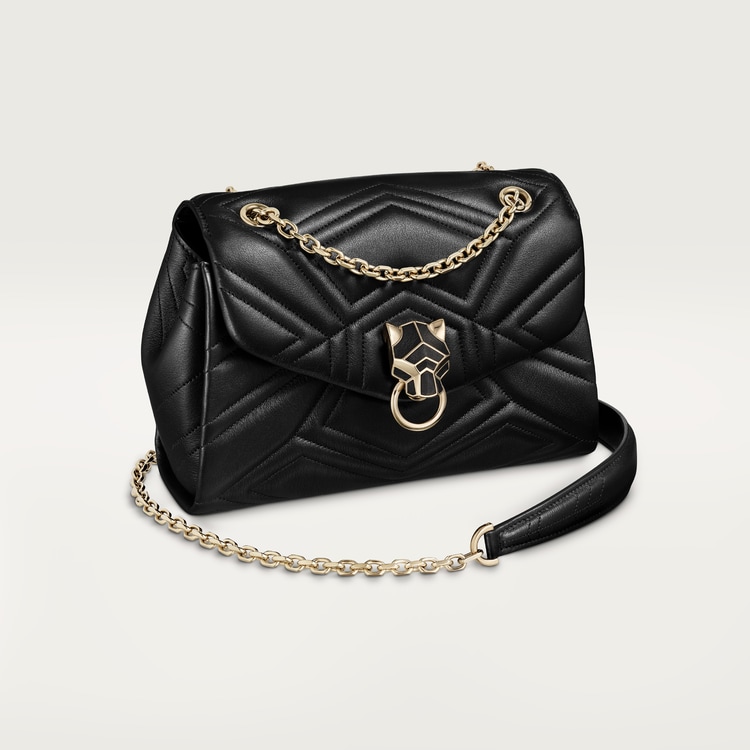 Topshop panther quilted shoulder top bag
