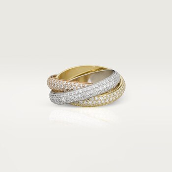 Cartier trinity ring yellow gold Clearance