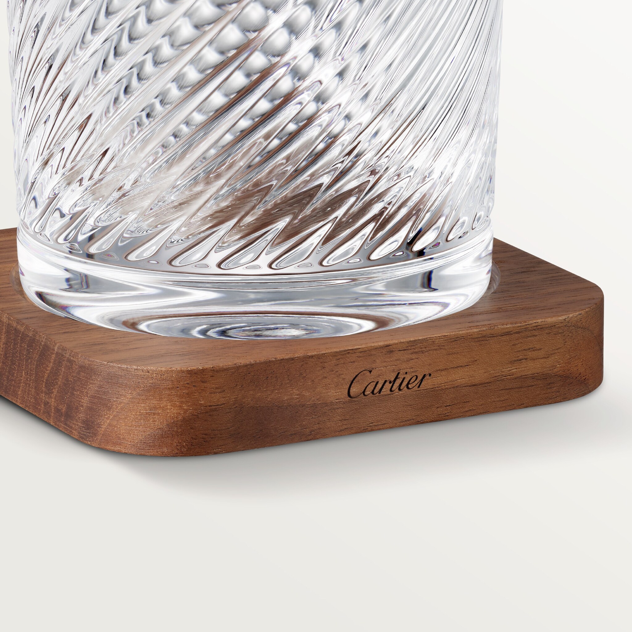 Santos de Cartier set of 2 glasses and 2 coasters