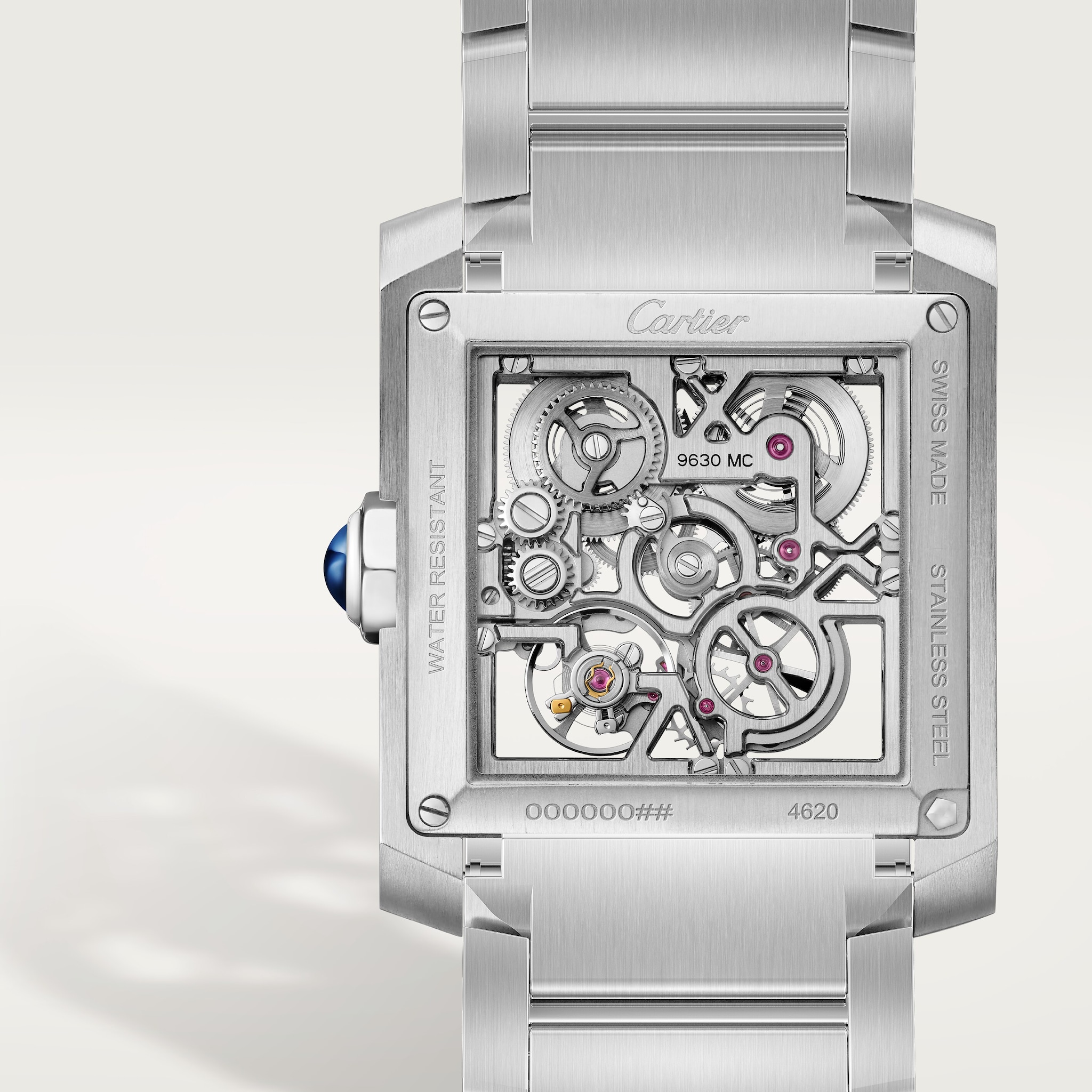 Tank Fran&ccedil;aise skeleton watch