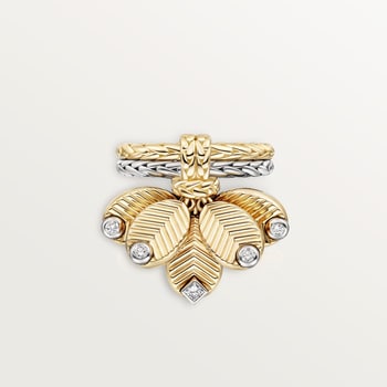 Grain de Café ring, diamonds Grain de Café ring, diamonds