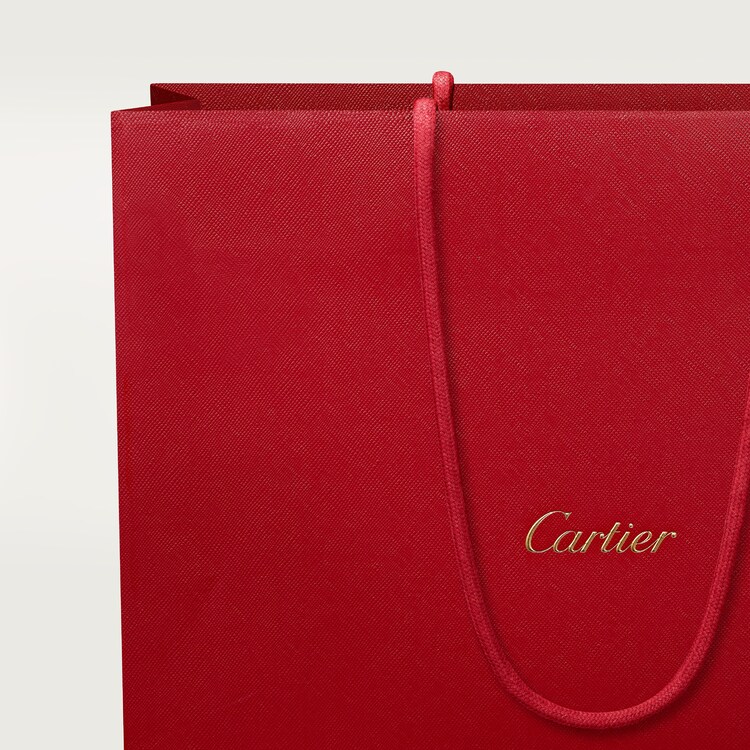 CRL1002293 Shoulder Bag Mini Double C de Cartier Cherry red calfskin gold and cherry red enamel finish Cartier