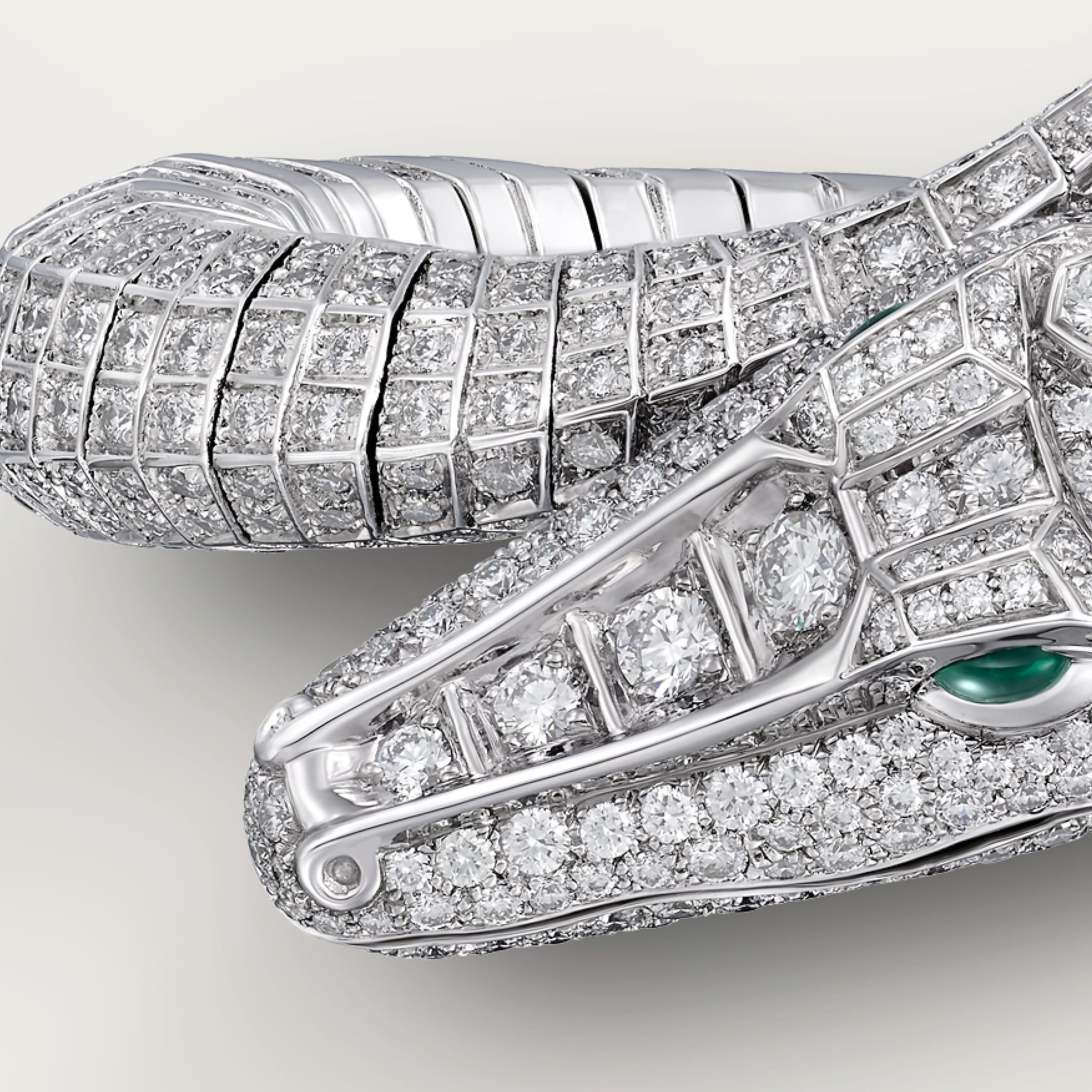 Faune et Flore de Cartier bracelet, paved