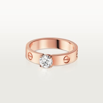 #LOVE# solitaire, brilliant-cut diamond #LOVE# solitaire, brilliant-cut diamond