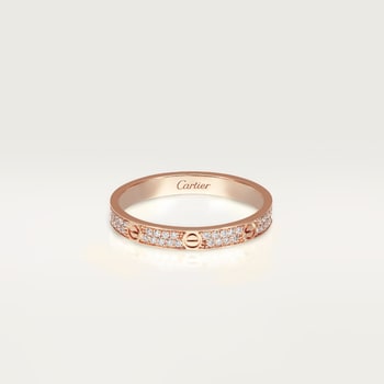 CRB4218000 LOVE ring SM Yellow gold diamonds Cartier