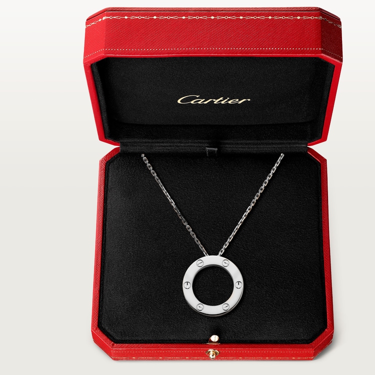 CRB7014300 LOVE necklace White gold Cartier
