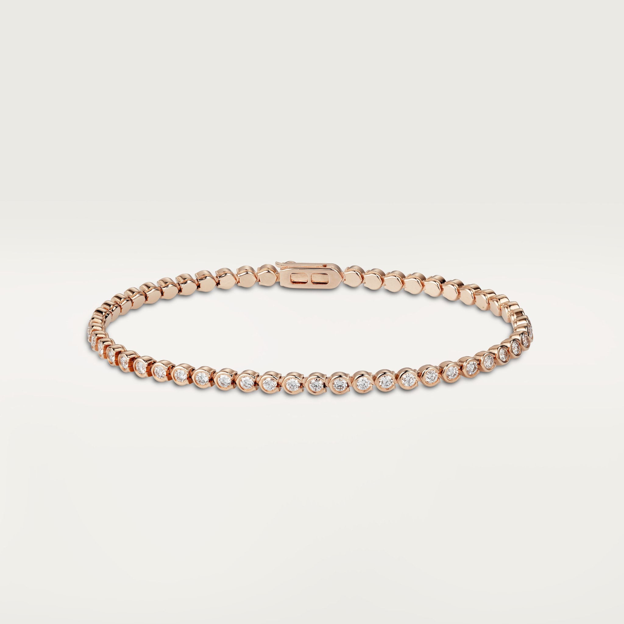 Lignes Essentielles bracelet, brilliant-cut diamonds