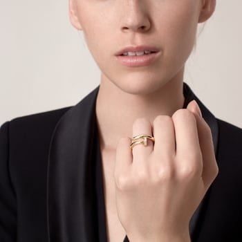 Juste un Clou ring, classic model, diamonds Juste un Clou ring, classic model, diamonds
