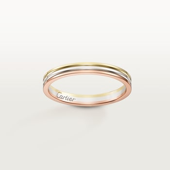 Vendome Louis Cartier wedding band, 2.5 mm width Vendome Louis Cartier wedding band, 2.5 mm width