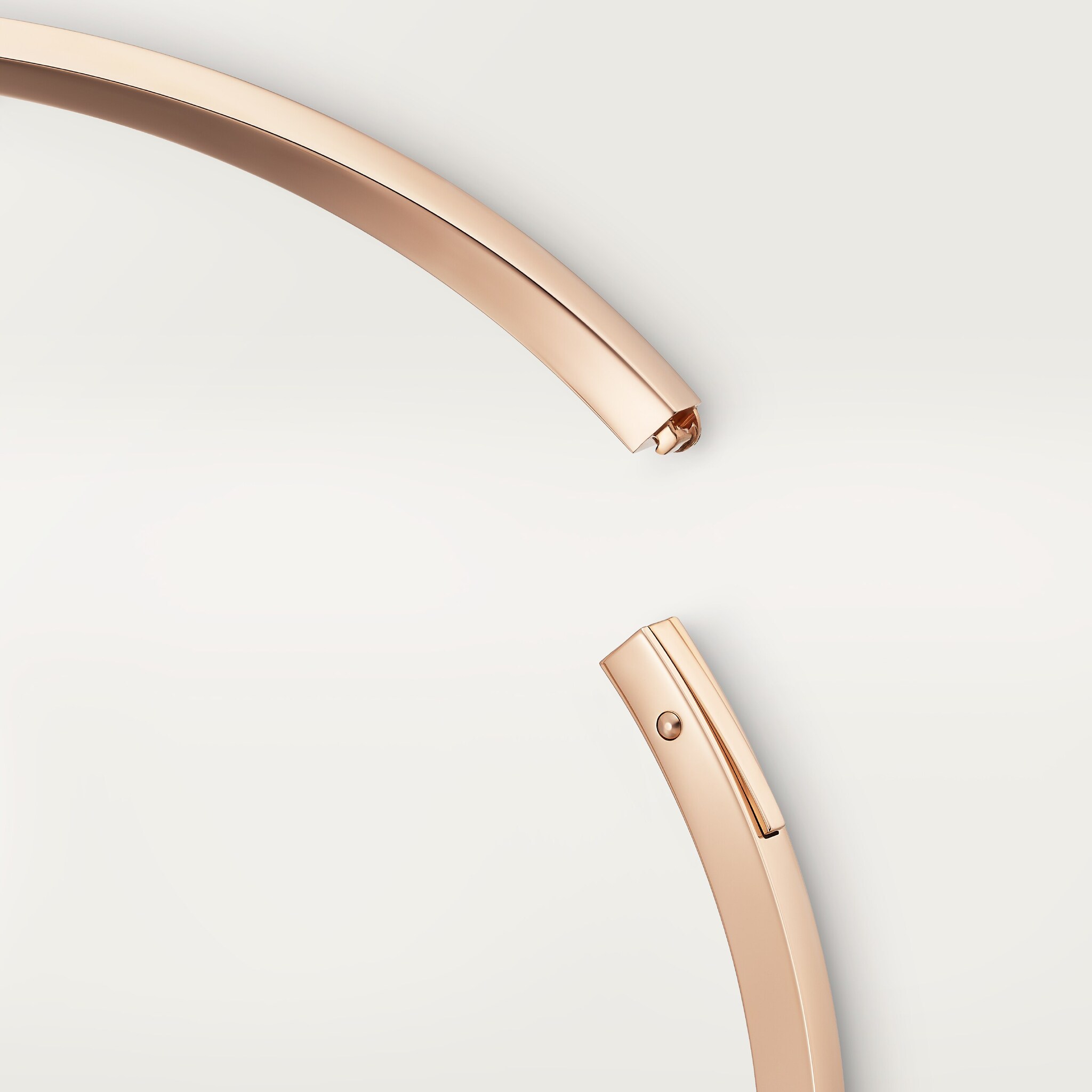 #LOVE# torque necklace, 10 diamonds