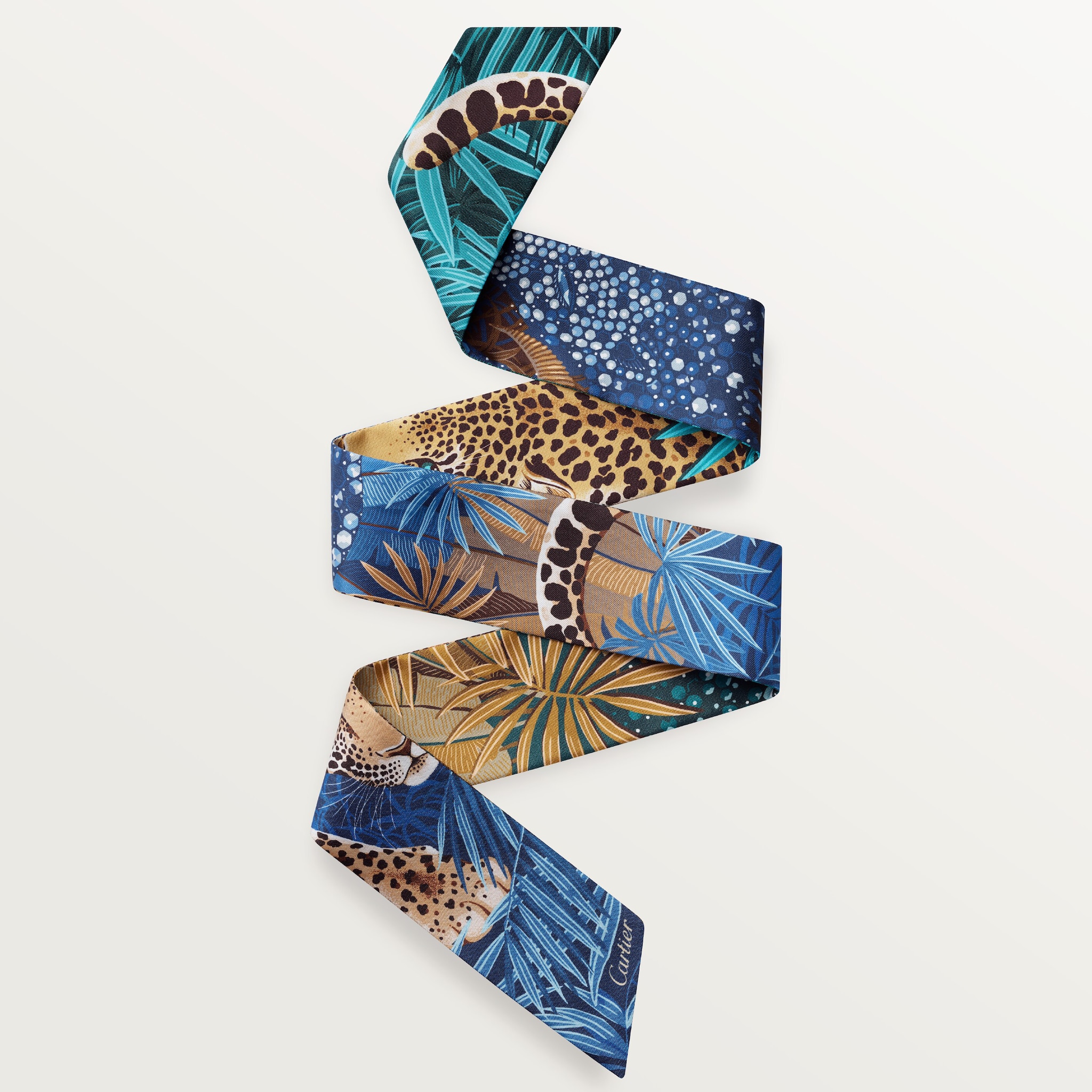 Double-sided bandeau, Reflected Panth&egrave;re