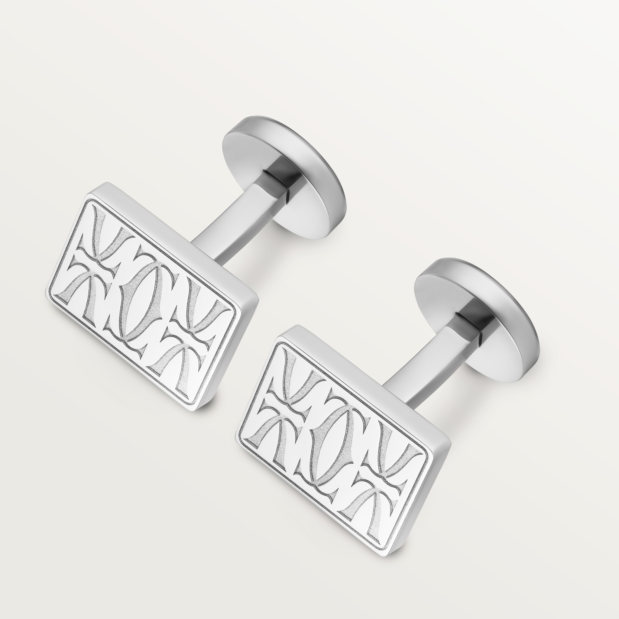 Double C de Cartier cufflinks