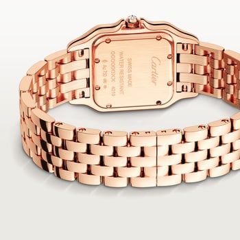 Rose gold cartier online watch