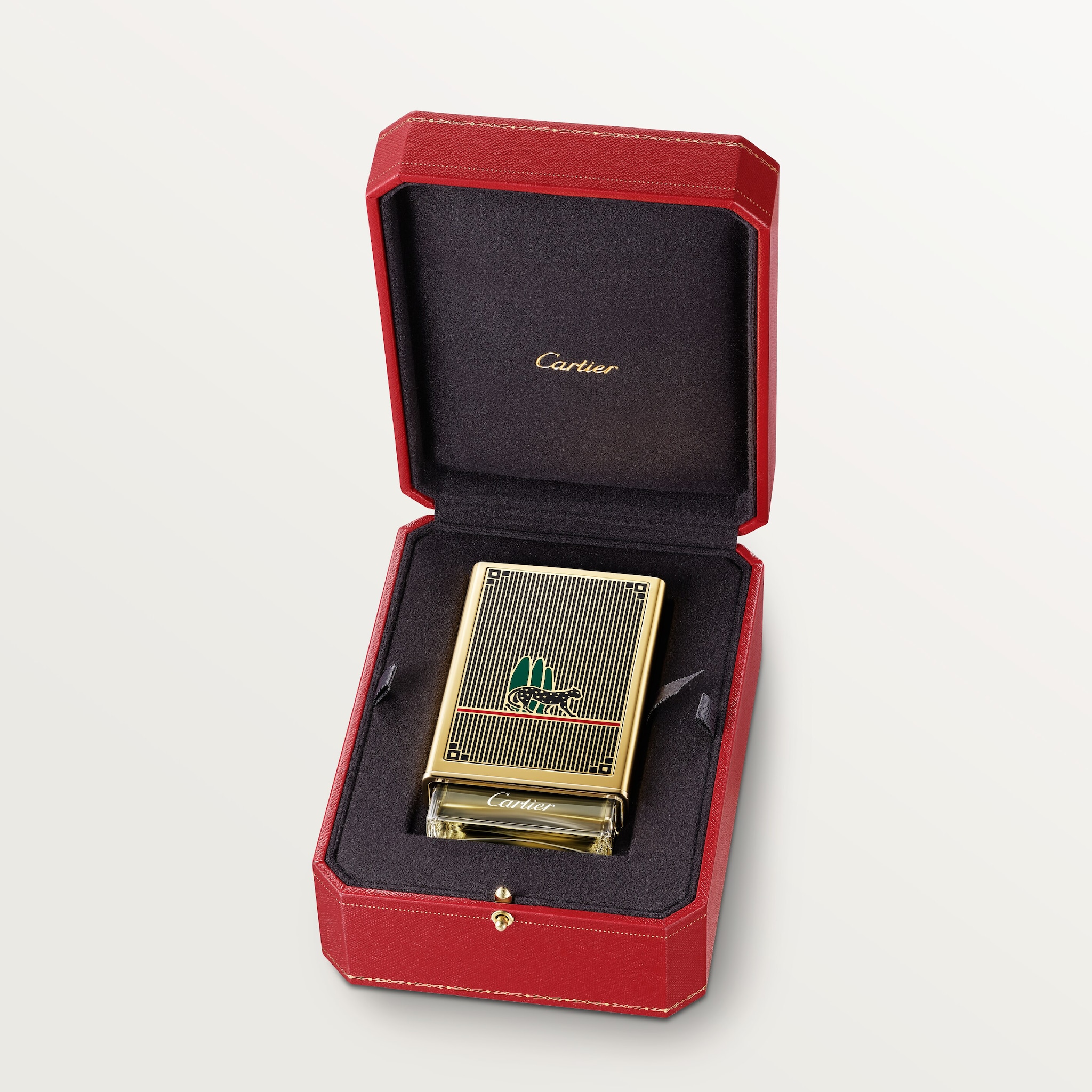 最終　Cartier 専用ケース付き Cartier Les Nécessaires à Parfum - Panther Cypress case