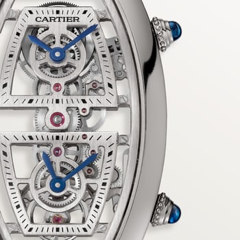Tonneau skeleton watch Tonneau skeleton watch