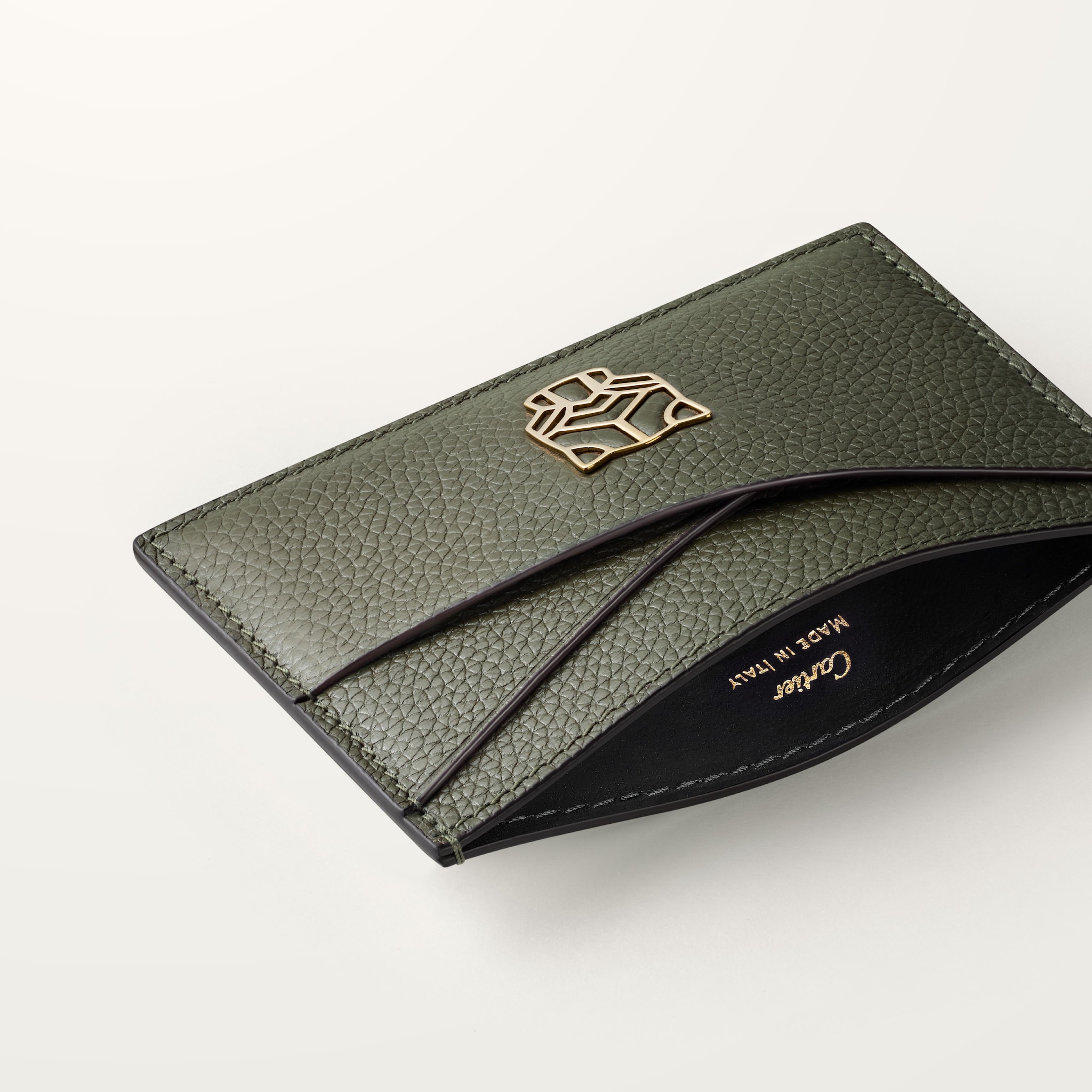 Simple card holder, Panth&egrave;re Graphique de Cartier