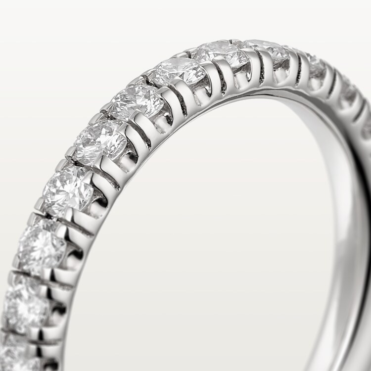 Cartier diamond wedding band hotsell